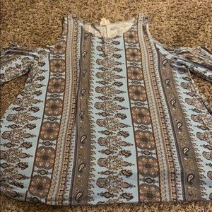 Cold shoulder Tank Top